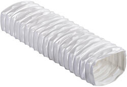 Dalap PVC, szögletes, rugalmas csővezeték, 110x55 mm, hossza 3000 mm (4523)