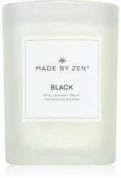 madebyzen Black lumânare parfumată 250 g