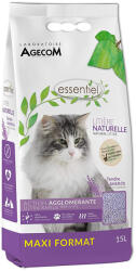  Essentiel 2x6L Natural Litter Essential Tender Lavender - macskák számára