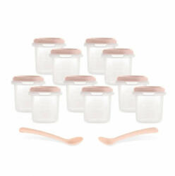 Miniland Baby Set 10 recipiente gradate 200 ml ermetice Dolce Candy (89523)