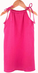 Too Rochie de vara cu snur pentru fetite, din muselina, Pink Pop, 18-24 luni (RM1824BLD)