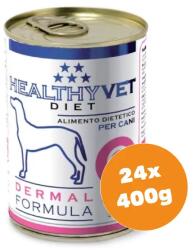 Healthy Vet Diet Dog Dermal - bőr támogatására felnőtt kutyáknak 24x400g