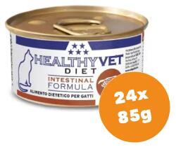 Healthy Vet Diet Cat Intestinal - bélrendszer támogatására felnőtt macskáknak 24x85g