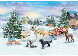 Playmobil - Calendar Craciun - Plimbare Cu Sania (pm71345) - babyneeds