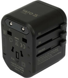  YATO YT-81300 Univerzális hálózati adapter USB, USB-C, 18W (YT-81300)