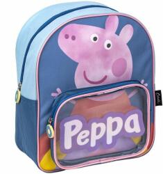 Cerda Rucsac Peppa Pig cu buzunar transparent, 25x30x12 cm (CE2104325)