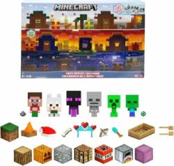 Mattel Minecraft Mob Head Minis Adventi kalendárium (HHT64) - bestmarkt