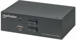 Manhattan 153546 DisplayPort KVM Switch - 2 port (153546)