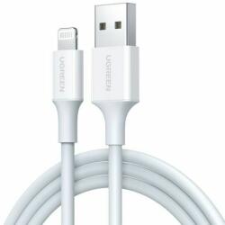 UGREEN Lightning USB kábel 2.4A, US155, 0.5m (fehér) (80313) - wincity
