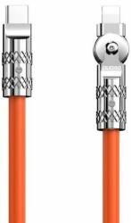 Dudao USB-C to Lightning rotating cable Dudao L24CL 120W 1m (orange) (L24CL) - wincity