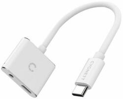 CYGNETT Adapter audio USB-C to mini jack 3.5mm i USB-C Cygnett Essential (white) (CY2866PCCPD) - wincity