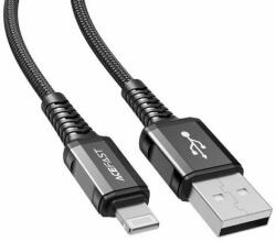 ACEFAST Cable USB to Lightning Acefast C1-02, 1.2m (czarny) (C1-02) - wincity