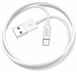 VIPFAN USB és Micro USB kábel Vipfan X03, 3A, 1m (fehér) (X03MK) - wincity