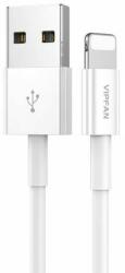 VIPFAN USB és Lightning kábel Vipfan X03, 3A, 1m (fehér) (X03LT) - wincity