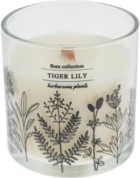 4home Lumânare parfumată Flora Collection, Tiger Lilly, 10 x 10 cm