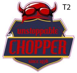 ART Abtibild CHOPPER Cod: TAG 073 T2 (080823-18)
