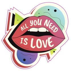 ART Abtibild ALL YOU NEED IS LOVE Cod: TAG 065 T2 (160823-4)