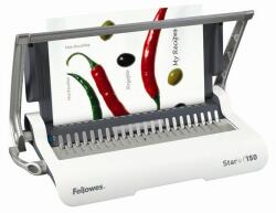 Fellowes Spirálozógép, műanyag spirálkötéshez, manuális, 150 lap, FELLOWES "Star+ (IFW56275) - pritone