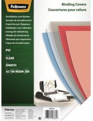 Fellowes Elõlap, A3, 200 mikron, FELLOWES, víztiszta (100 db) (IFW53764)