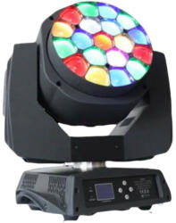 FTS Bee Eye 19x15W LED Robotlámpa - Profi mozgófejes robotlámpa