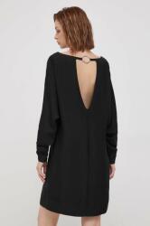 Calvin Klein ruha fekete, mini, egyenes - fekete 38 - answear - 106 990 Ft