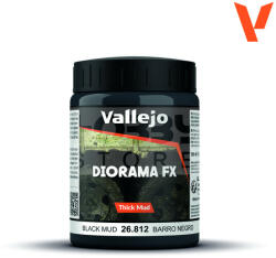 Vallejo Diorama Effect - Black Mud 200 ml 26812