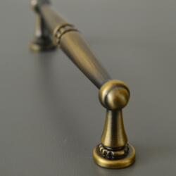 GMax 5263_MAB_192 -Antikolt sárgaréz fém bútorfogantyú, 192 mm furattáv (5263_MAB_192)