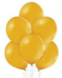  Belbal latex lufi 11" (28cm) pasztell színek, 50db/cs, Honey Yellow/Narancssárga méz (LUFI744542)