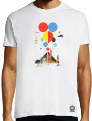 Magnolion Egyszerű absztrakt alakzatok v1 póló