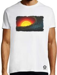 Magnolion Pointillizmus Naplemente póló