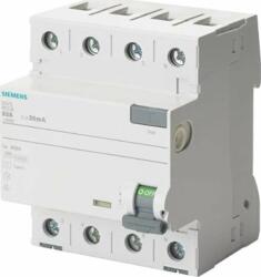 Siemens întreruptor de curent rezidual 4P 63A 0, 03A tip A 5SV3346-6 (5SV3346-6)