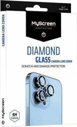 MyScreen MyScreen Protector - sticlă securizată pe spatele capacului DIAMOND GLASS LENTILE CAMERA pentru Apple iPhone 14/14 Plus 6.1 (MD6862 DGCLC BLACK)