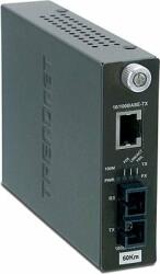 TRENDnet Convertor de fibre SC TRENDnet 10/100Base-TX la 100Base-FX monomod (TFC-110S60i) (TFC-110S60i)