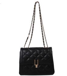 Dollcini Elegáns Női Válltáska - Vízálló műbőr, Több Színben - Fekete (427201)