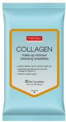 Purederm Șervețele demachiante cu colagen - Purederm Collagen Make-Up Remover Cleansig Towelettes 30 buc