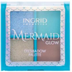 Ingrid Cosmetics Paletă fard de pleoape - Ingrid Cosmetics Mermaid Glow Eyeshdow Palette Oceanic