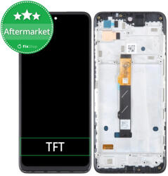 Motorola Moto G42 XT2233 - Ecran LCD + Sticlă Tactilă + Ramă (Black) TFT, Black