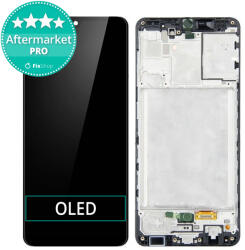 Samsung Galaxy A31 A315F - Ecran LCD + Sticlă Tactilă + Ramă (Prism Crush Black) OLED, Prism Crush Black