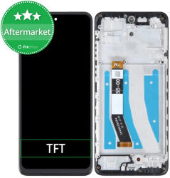 Motorola Moto G32 XT2235 - Ecran LCD + Sticlă Tactilă + Ramă (Mineral Grey) TFT, Mineral Grey