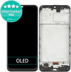 Samsung Galaxy M31 M315F - Ecran LCD + Sticlă Tactilă + Ramă (Space Black) OLED