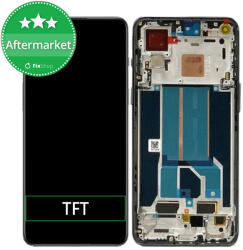 OnePlus Nord 2T CPH2399 CPH2401 - Ecran LCD + Sticlă Tactilă + Ramă (Gray Shadow) TFT, Gray Shadow