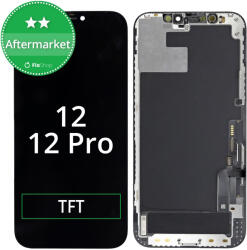 Apple Ecran In-Cell HD+ pentru iPhone 12, 12 Pro, Sticlă tactilă cu ramă