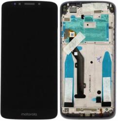 Motorola Moto E5 XT1944 - Ecran LCD + Sticlă Tactilă + Ramă (Black) TFT, Black