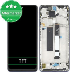 Xiaomi Mi 10T Lite 5G - Ecran LCD + Sticlă Tactilă + Ramă (Pearl Gray) TFT, Pearl Grey