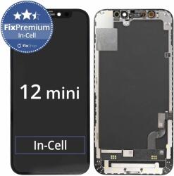 Apple Ecran In-Cell FHD pentru iPhone 12 Mini, Sticlă tactilă cu ramă, FixPremium