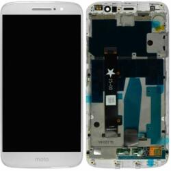 Motorola Moto M XT1663 - Ecran LCD + Sticlă Tactilă + Ramă (Grey) TFT, Grey