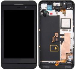 BlackBerry Z10 - Ecran LCD + Sticlă Tactilă + Ramă 4G (Black) TFT, Negru