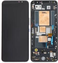 ASUS ROG Phone 5, 5 Ultimate ZS673KS - Ecran LCD + Sticlă Tactilă + Ramă (Storm White) - 90AI0052-R20021 Genuine Service Pack, Storm White