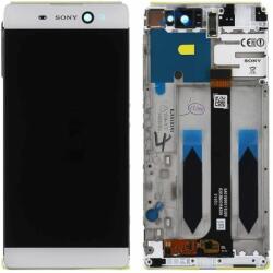 Sony Xperia XA Ultra F3211 - Ecran LCD + Sticlă Tactilă + Ramă (White) - A/8CS-59290-0002, A/8CS-59290-0005 Genuine Service Pack, Alb