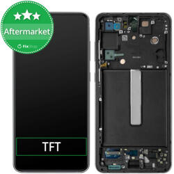 Samsung Galaxy S21 FE G990B - Ecran LCD + Sticlă Tactilă + Ramă (Black) TFT, Black